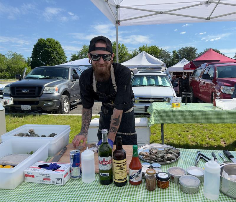 Lewes Oyster House Chef Dillon Walker to demo at farmers market July 1